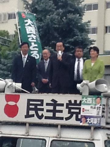 元内閣総理大臣　菅直人が、北千住、竹ノ塚、西新井に！